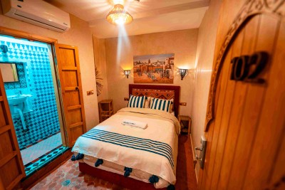 Riad Bleu Azahraa Double Room